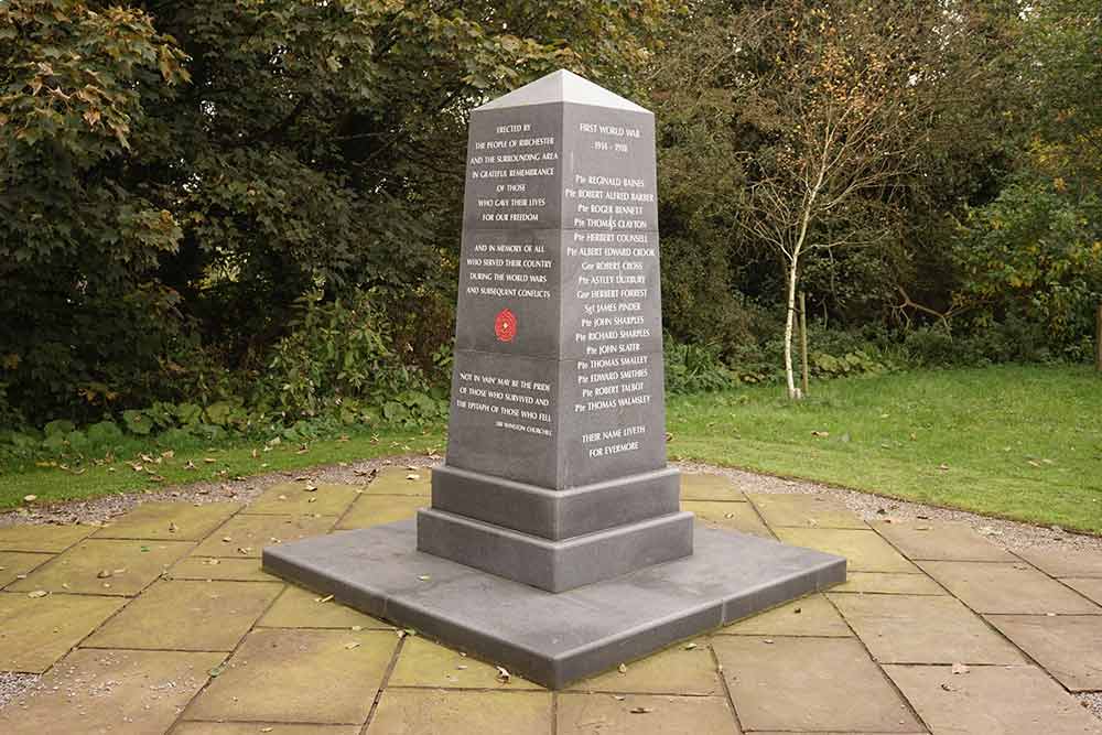 War Memorial in Ribchester